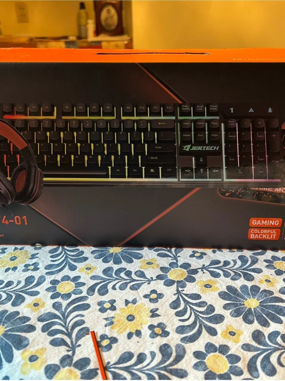 Victory CT4-01 RGB Gaming Keyboard + Headset Combo
